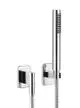 DORNBRACHT-Schlauchbrausegarnitur-mit-Einzelrosetten-LULU-27808710-Platin-gebuerstetDF-red-27808710-060010 gallery number 1